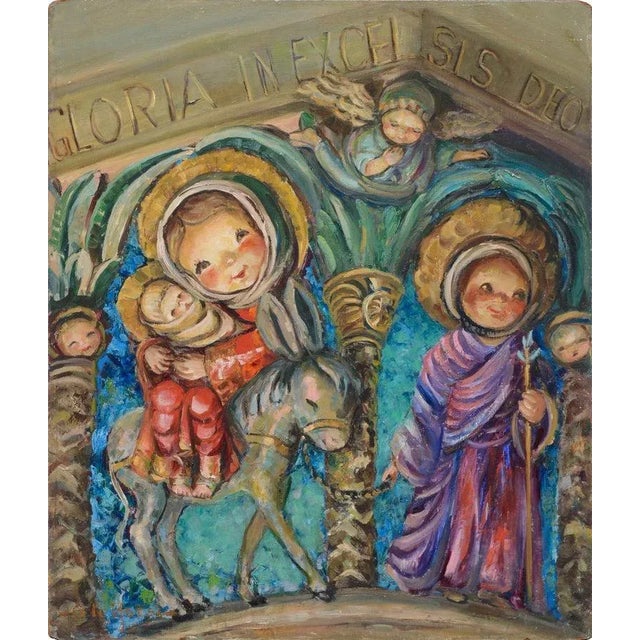 Wood Helen Enoch Gleiforst Gloria in Excelsis Deo - Hummel Figurines Circa 1950s For Sale - Image 7 of 7