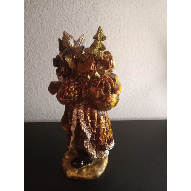 Traditional Fitz & Floyd Santa Claus Figurine For Sale - Image 3 of 6