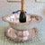 Metal Gorham "Newport" silverplate punch bowl, tray and ladle with embossed design and grapevine rim // huge champagne bucket // wedding decor For Sale - Image 7 of 18