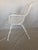 Metal 1960s Vintage White Sculptura Russell Woodard Patio Chairs- A Pair For Sale - Image 7 of 13