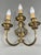 20th Century Brass Wall Sconces, Set of 2 For Sale - Image 4 of 9