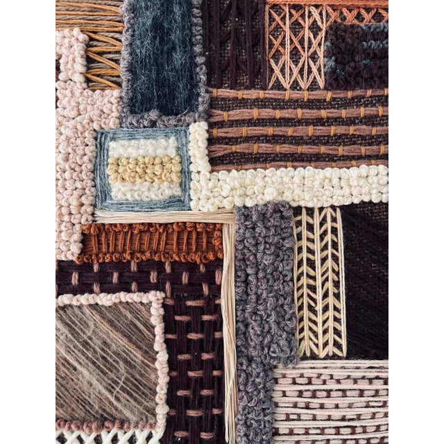 Figurative 1960s Fiber Art Wall Textile For Sale - Image 3 of 10