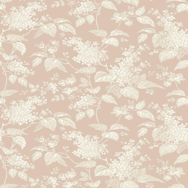 Boråstapeter Syren Wallcovering In Blush For Sale