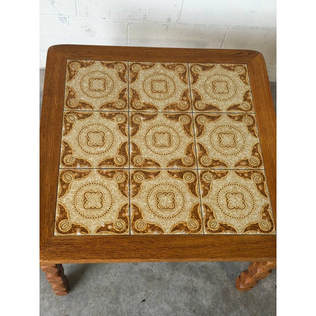 Wood In Style of Henning Kjærnulf Tiles Coffee Table Danish Mid-Century Modern 1960s For Sale - Image 7 of 8