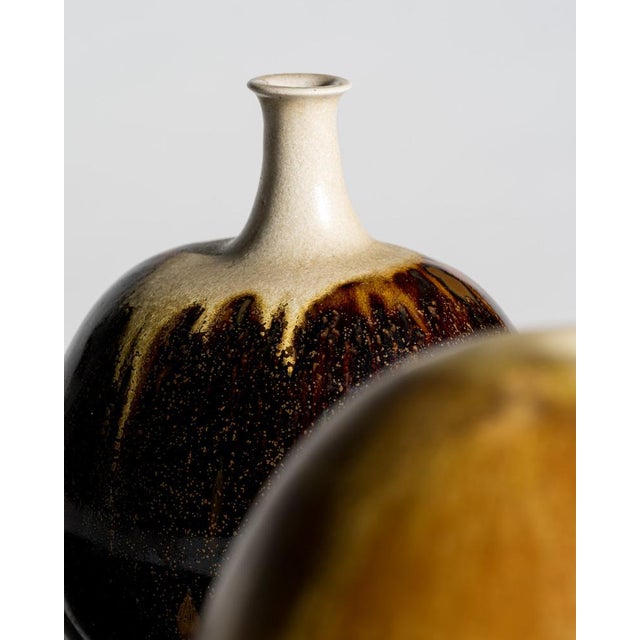 1980s Ceramic Vases from Gotlind & Gerald Weigel, Germany, 1970s, Set of 2 For Sale - Image 5 of 18
