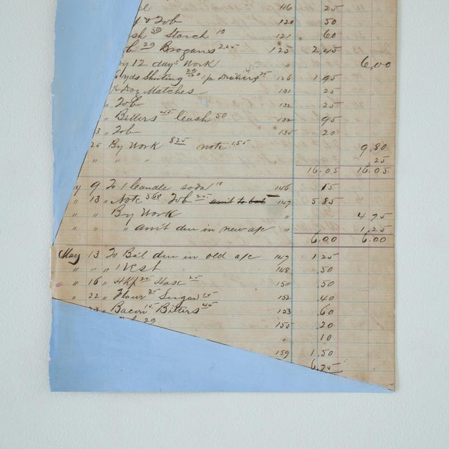 Bleu Clair Abstract 2 Painting by Afsoon Thayer For Sale In Los Angeles - Image 6 of 8