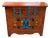 19th Century Chinese Qing Dynasty Lacquered Cabinet With Elm Wood Accents For Sale