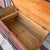 Antique 19th C. Manheim Pa Flame-Grain Painted Blanket Chest With Key For Sale - Image 13 of 18