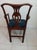 1960s Chippendale Style Mahogany Armchair For Sale - Image 4 of 11