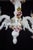 2000 - 2009 Porcelain Chandelier with 6 Arms, Italy, 1950s For Sale - Image 5 of 7