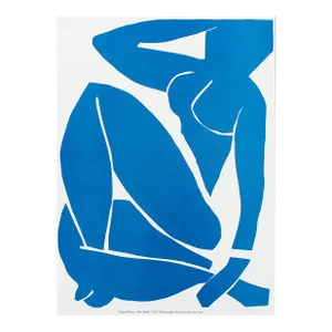 1987 After Henri Matisse for Verve "Blue Nude", Second Edition Full-Color Print