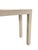 Modern White Textured Console Table For Sale - Image 3 of 5