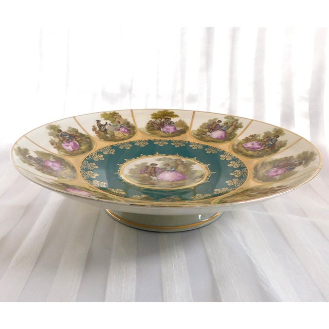 Large Footed JWK Kuba Bowl For Sale - Image 13 of 13