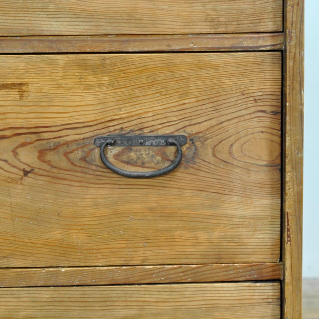 Japanese Tansu Chest of Drawers, 1900s For Sale - Image 10 of 12