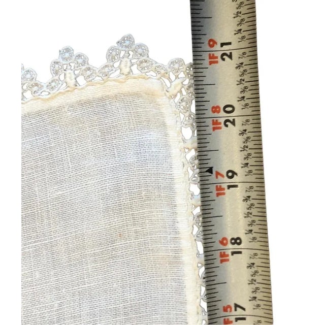 1960s Vintage Peacock Embroidered Tapestry Art Cloth Panel For Sale - Image 5 of 10