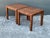 This exquisite pair of vintage side tables showcases the timeless appeal of organic materials and minimalist design....