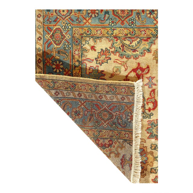 Traditional Pasargad DC Fine Hand Knotted Sampler Augra Rug For Sale - Image 3 of 3
