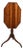 Vintage Federal Style Cherry Octagonal Tilt Top Candlestand by Stickley For Sale