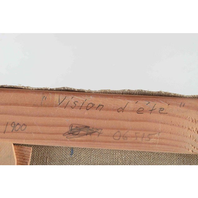 1990s Bertil Öhlund, Vision of Summer, Oil on Canvas, 1990s For Sale - Image 5 of 6