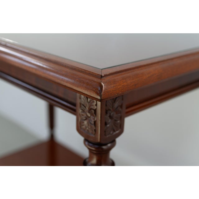 Danish Hepplewhite Mahogany Serving Trolley from Farre Møbelfabrik, 1970s For Sale - Image 15 of 18