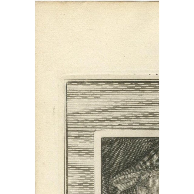 Paper Pieter Mortier, Daniel Interprets the Dream and the Fiery Furnace, Pieter 1700, Engraving For Sale - Image 7 of 12