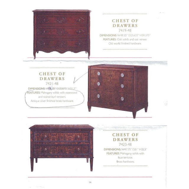 Henredon Unique Seven Continents Dresser For Sale - Image 11 of 13