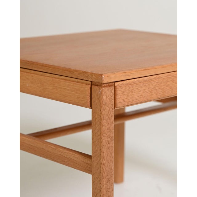 Casino Oak Coffee Table by Sven Engström and Gunnar Myrstrand for Tingströms, 1960s For Sale - Image 6 of 11