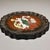 Chinoiserie 1990s Hardwood Scalloped Round Tray With Mother-of-Pearl Inlay Auspicious Elephant Motif, Chinoiserie Decorative Plate For Sale - Image 3 of 9