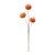 Rustic Plush Fall Pumpkin Spray (Set of 2) For Sale - Image 3 of 5
