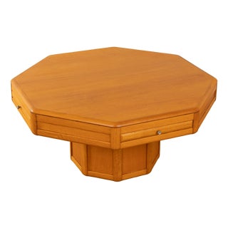 Oak Coffee Table, 1980s For Sale