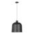 Visual Comfort Modern Foundry Pendant LED Nightshade Black For Sale