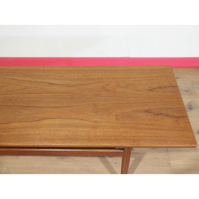Mid Century Modern Vintage Teak Coffee Table Danish Style For Sale - Image 13 of 14
