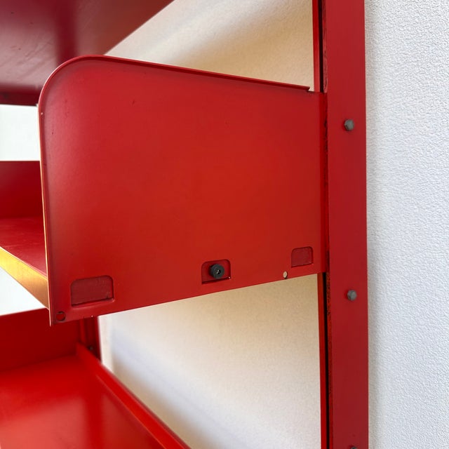 1960s Vintage Bookcase by Lips Vago, 1968 For Sale - Image 5 of 12