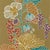 Harlequin Salon Wallpaper in Gold/Russett/Atlantic - a Sample For Sale