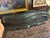 A striking and unusually large 19th-century Japanese carved wood tray, beautifully modeled in the naturalistic form of a...