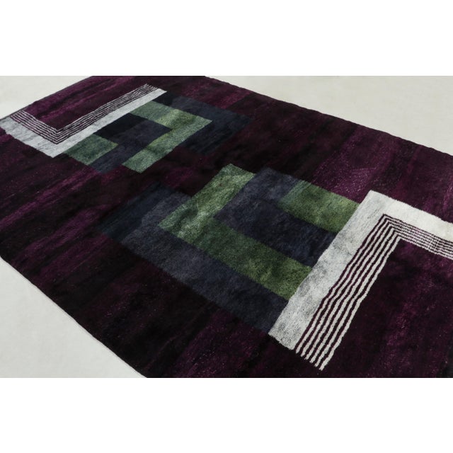 This hand-knotted wool 7x10 Moroccan rug by Rug & Kilim represents an exciting new line of modern tribal rugs. Its design...