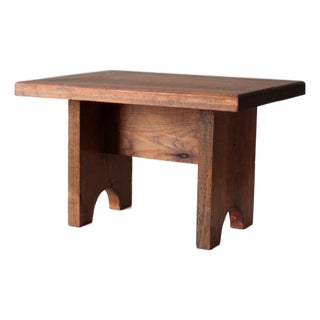 Vintage Wood Step Stool For Sale