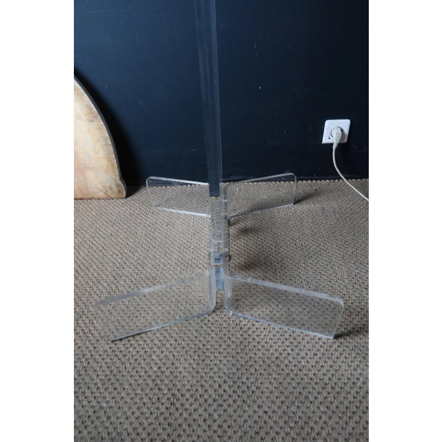 Acrylic Glass Easel, 1980 For Sale - Image 11 of 11