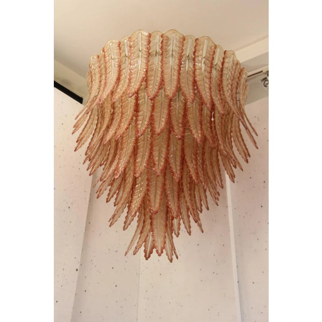 1980s Murano Glass Chandelier, 1970s For Sale - Image 5 of 18