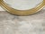 Midcentury Brass Circular Mirror with Stepped Frame and Beveled Edge For Sale In Atlanta - Image 6 of 7
