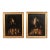Late 18th Century Pair of Original Oil on Canvas Still Life Paintings of Fruit and Fowl For Sale