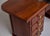 Burnt Umber French Art Deco Mahogany Executive Desk With Inset Leather Writing Surface, Circa 1930s For Sale - Image 8 of 13