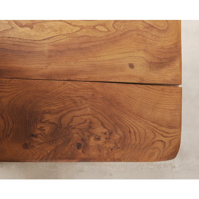 Country French Provincial Oak Farmhouse Dining Table 7Ft For Sale - Image 15 of 18