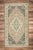 Early 21st Century Oriental Hand Knotted Rug Turkish Mini Rug 1'7" x 3' For Sale - Image 5 of 5
