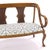 Vintage Neoclassical Revival Lyre Arm Wood Settee Bench For Sale In Phoenix - Image 6 of 10