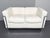 White LC2 2-Seater Sofa by Le Corbusier for Cassina, Italy, 2000s For Sale - Image 8 of 12