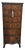 Tall Regency Mahogany Bow Front Chest of Drawers, 1910s For Sale