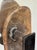 20th Century Baule Portrait Mask in Lucite Museum Display For Sale - Image 10 of 11