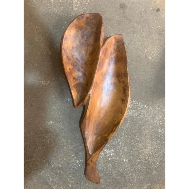 2020s Wooden Fish Dish For Sale - Image 5 of 9