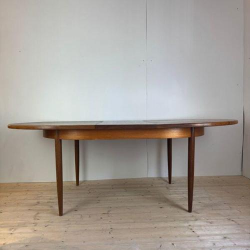 Vintage Danish Teak Dining Table, 1960s For Sale - Image 6 of 6